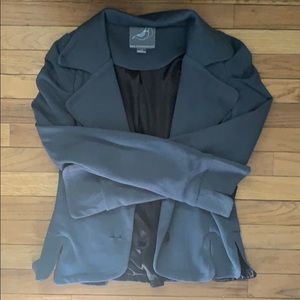 Women’s knitted dove blazer